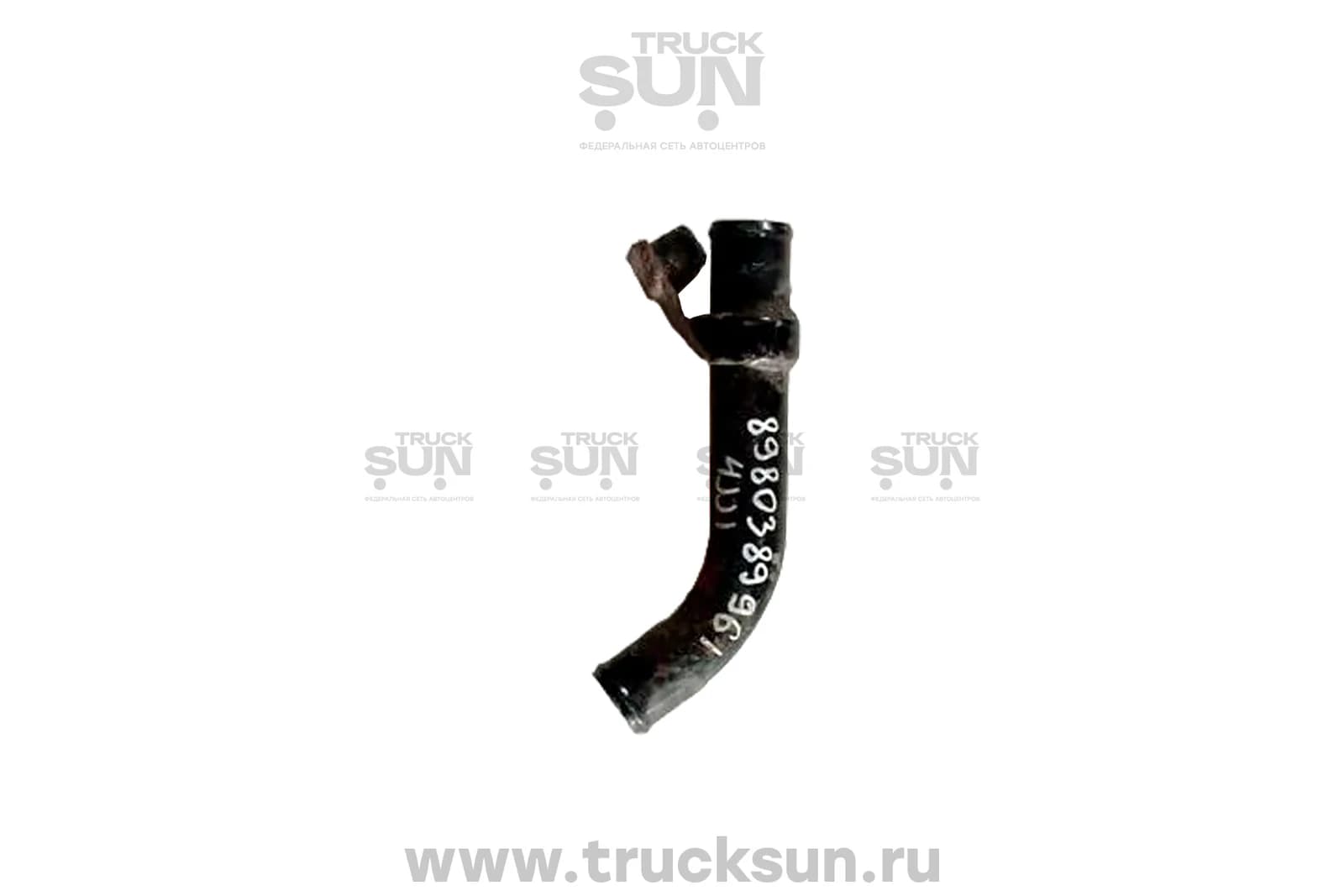 Патрубок впускной от интеркуллера к турбине 4JJ1 NLR85 (8980389961) Б/У