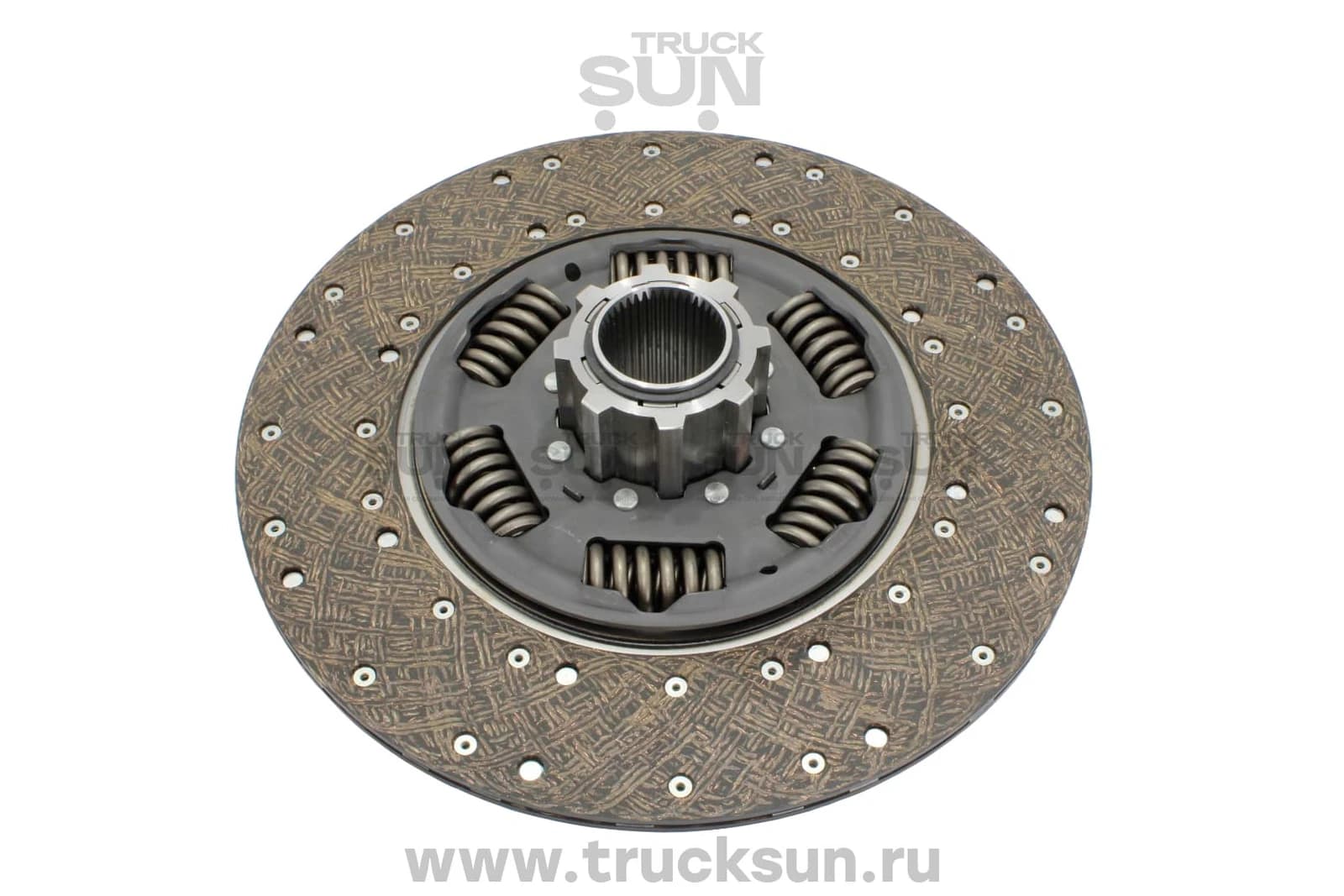 Диск сцепления ведомый (двухдисковое сцепление) ISUZU EXZ51 6WF1-T, изображение 1 из 3