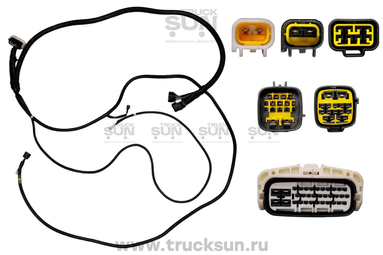 Проводка рамы RR к фонарям 4HK1 NQR75 ()
