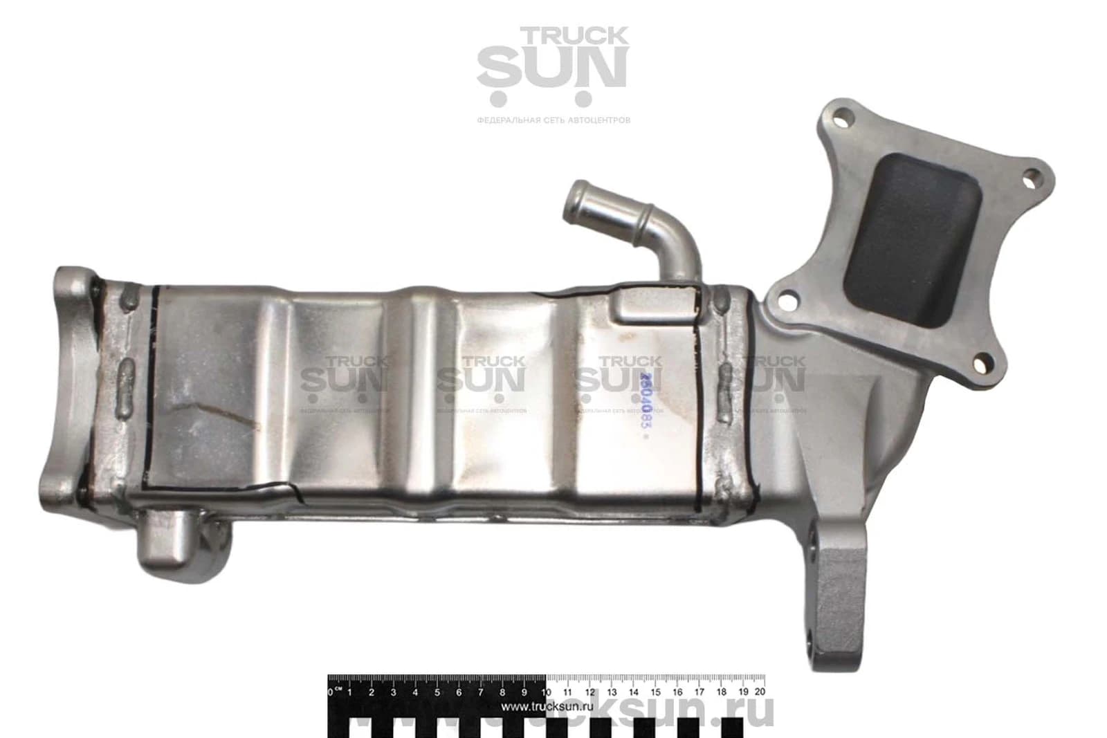 Теплообменник клапана EGR 4HK1T NPR75 евро4 загнутый, изображение 3 из 3