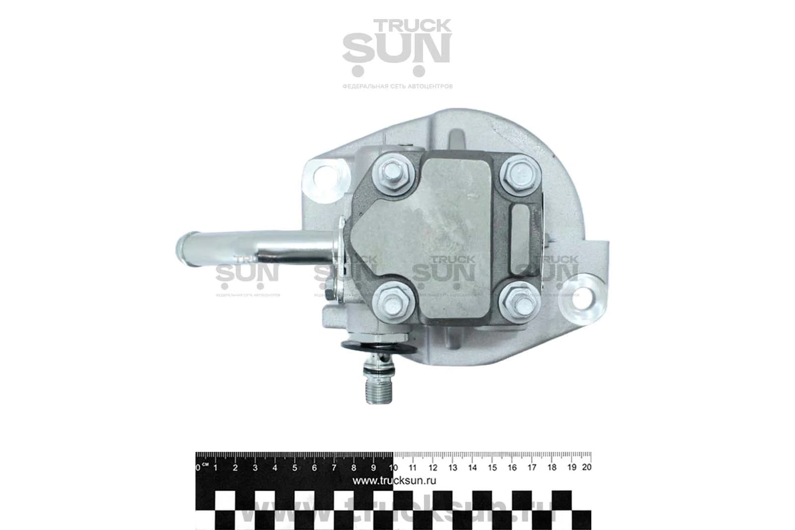 Насос ГУР 4HK1 NQR90 (8980067933,8980067934,8980067935) одноконтурный, изображение 2 из 3