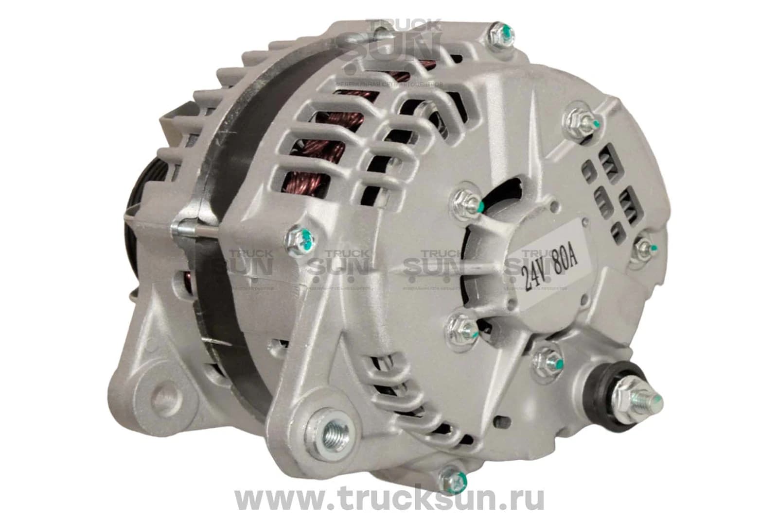 Генератор 4HK1 NPR75 24V 80A, изображение 3 из 3