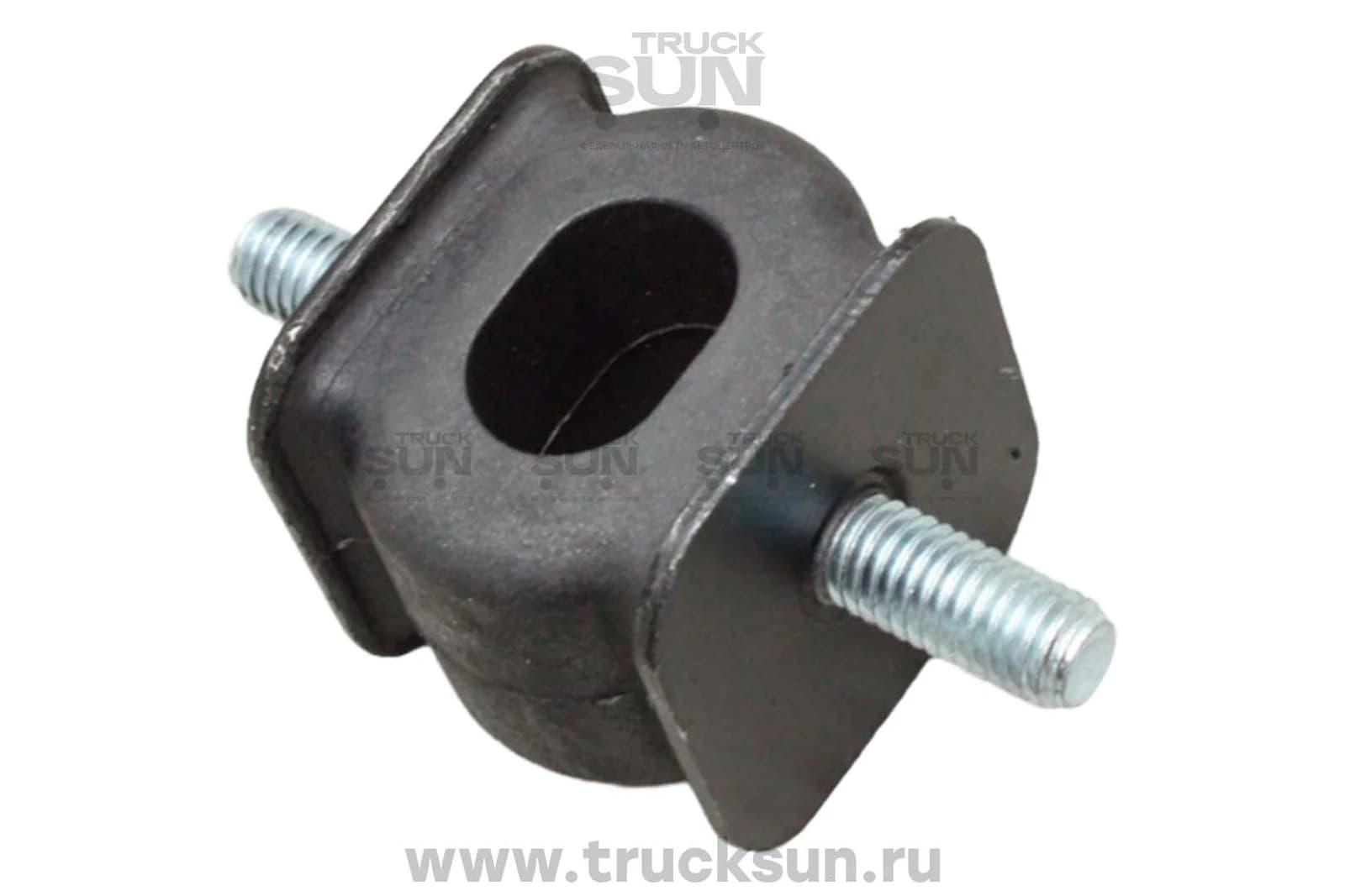 Подушка JAC N56/N75/N80/N120/Компас-9/12 крепления воздухозаборника нижняя, изображение 1 из 2