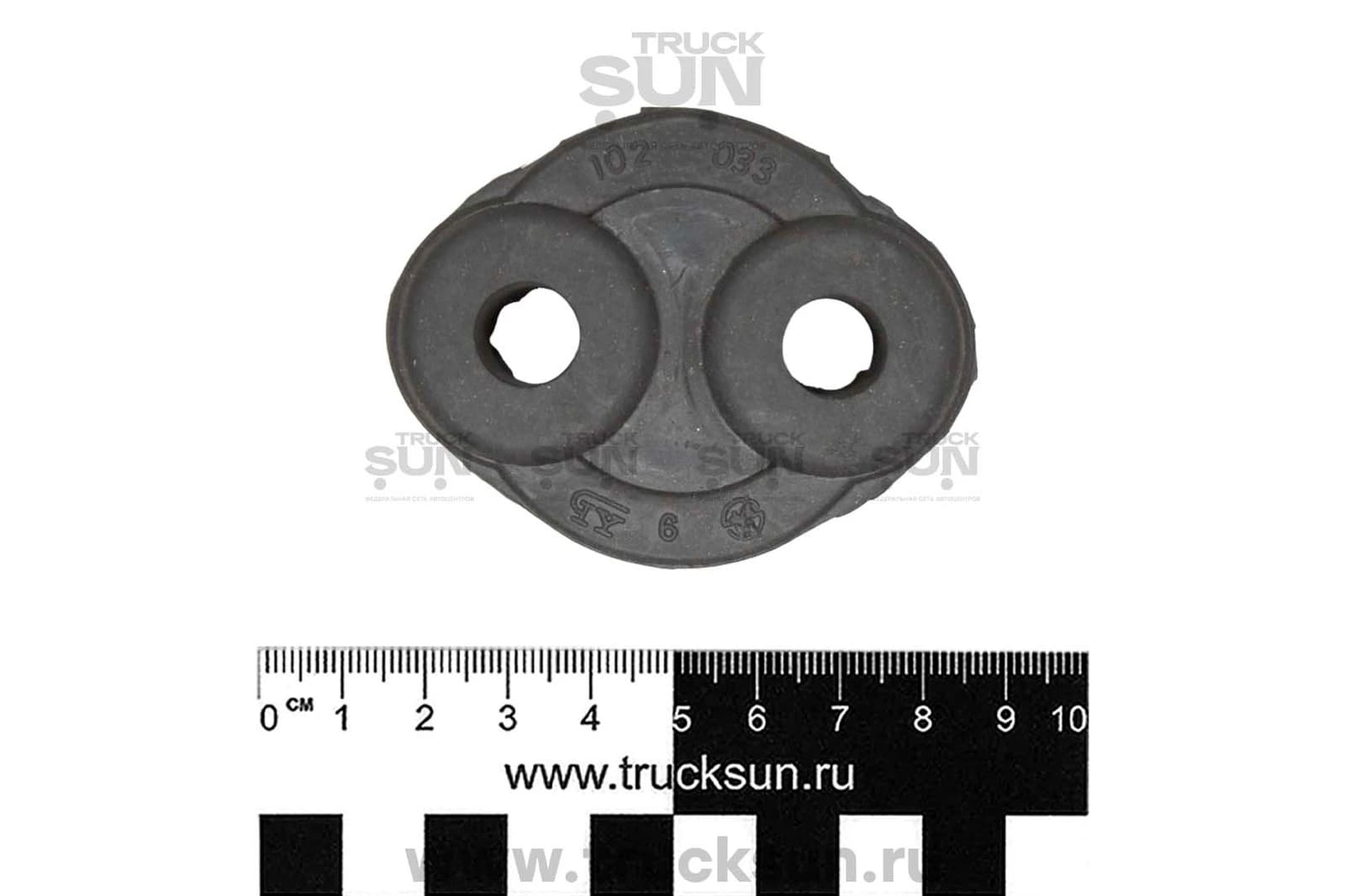 Подвеска резиновая трубы глушителя Porter (28658-44000) 3шт, изображение 2 из 2