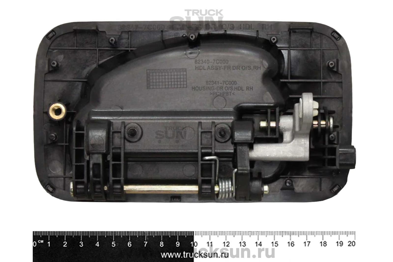 Ручка двери наружняя RH HD120/250/GOLD, изображение 2 из 2
