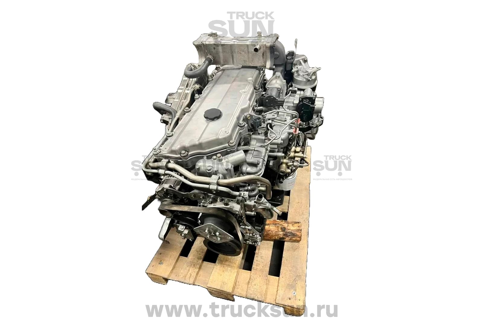 Двигатель в сборе 4HK1 FSR90, изображение 2 из 8