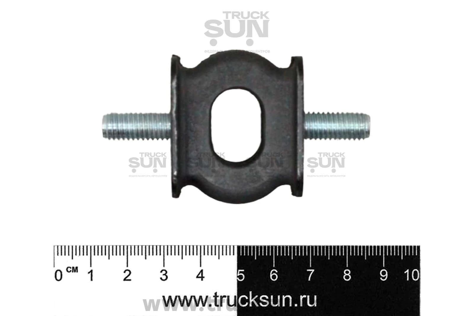 Подушка JAC N56/N75/N80/N120/Компас-9/12 крепления воздухозаборника нижняя, изображение 2 из 2