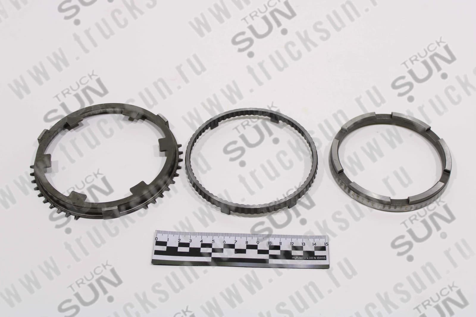 Кольцо КПП синхронизатора 2&3&4 HD120 3шт, изображение 2 из 2