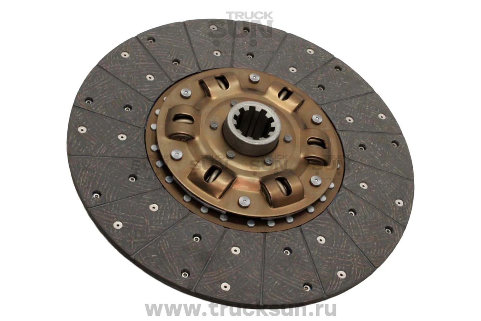 Диск сцепления FSR32/FVR34/HINO500/JAC N120/КАМАЗ Компас-12 (380*220*10*44,4)