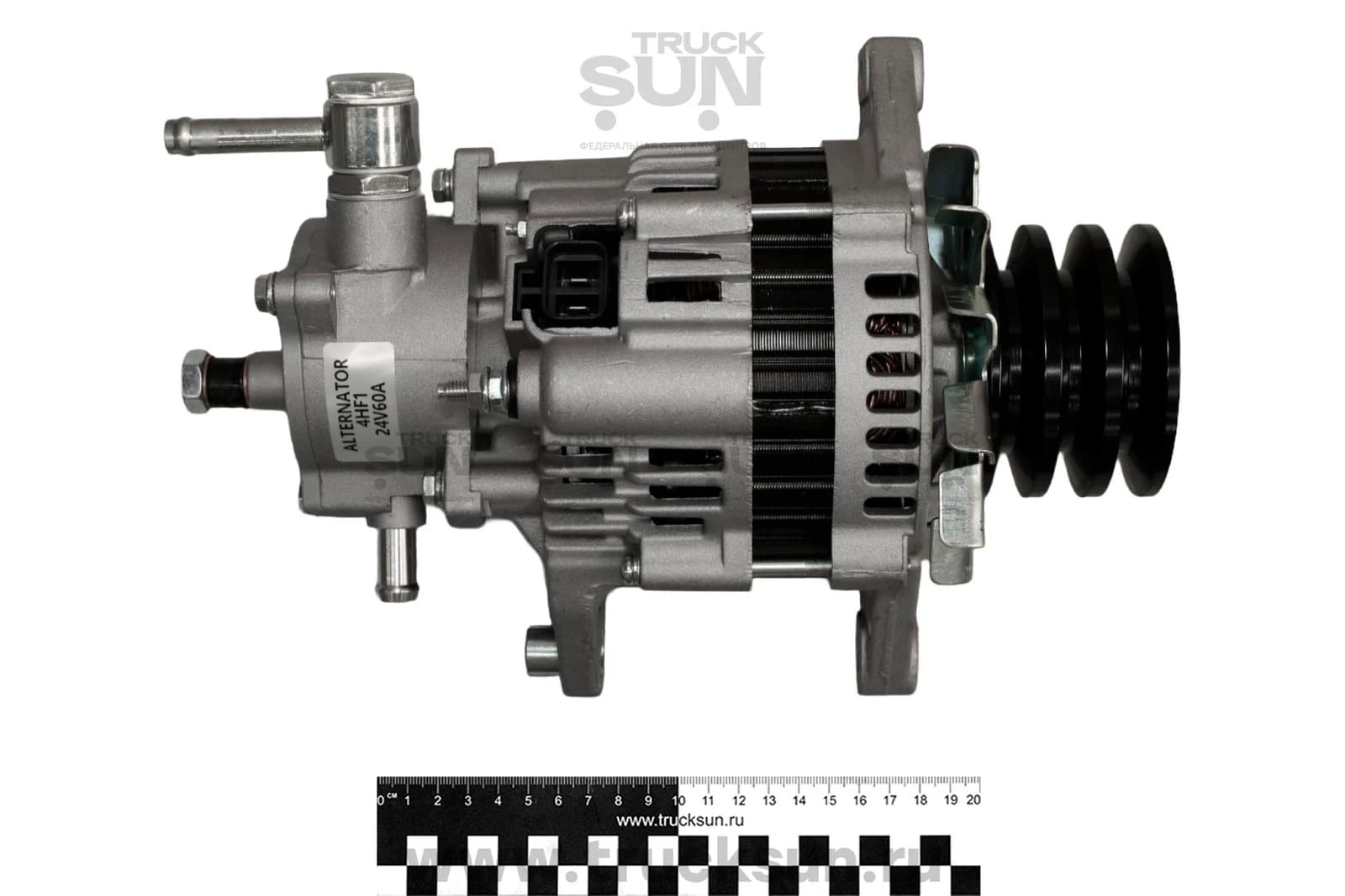 Генератор 4HK1 NQR75/Богдан Евро3 24V 60А, изображение 2 из 2