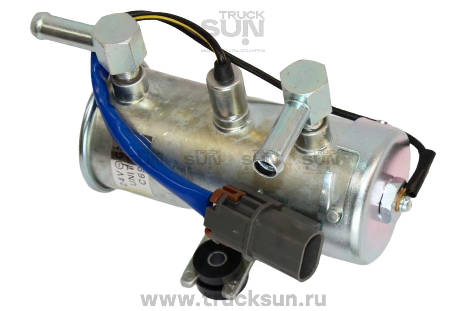 Насос топливоподкачивающий (ТННД) электрический 4HK1/6HK1/4JJ1 HITACHI/JCB, изображение 1 из 2