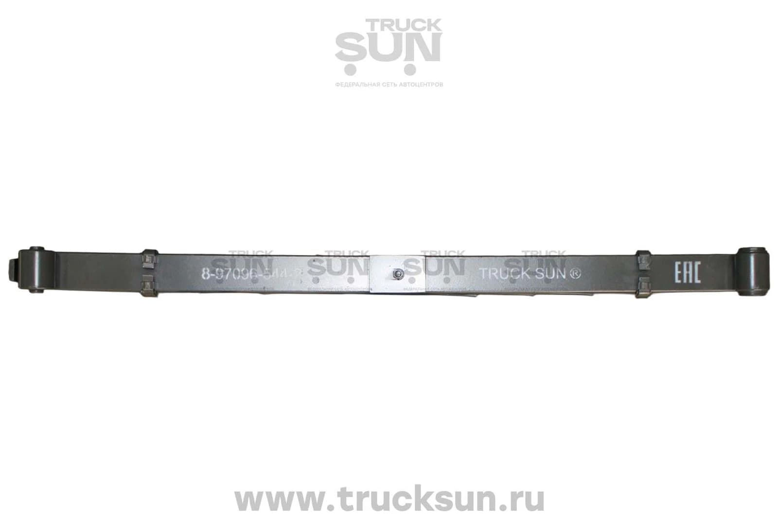 Рессора FR NQR/NPR71/75/Богдан 7л. с сайлентблоками, изображение 2 из 3