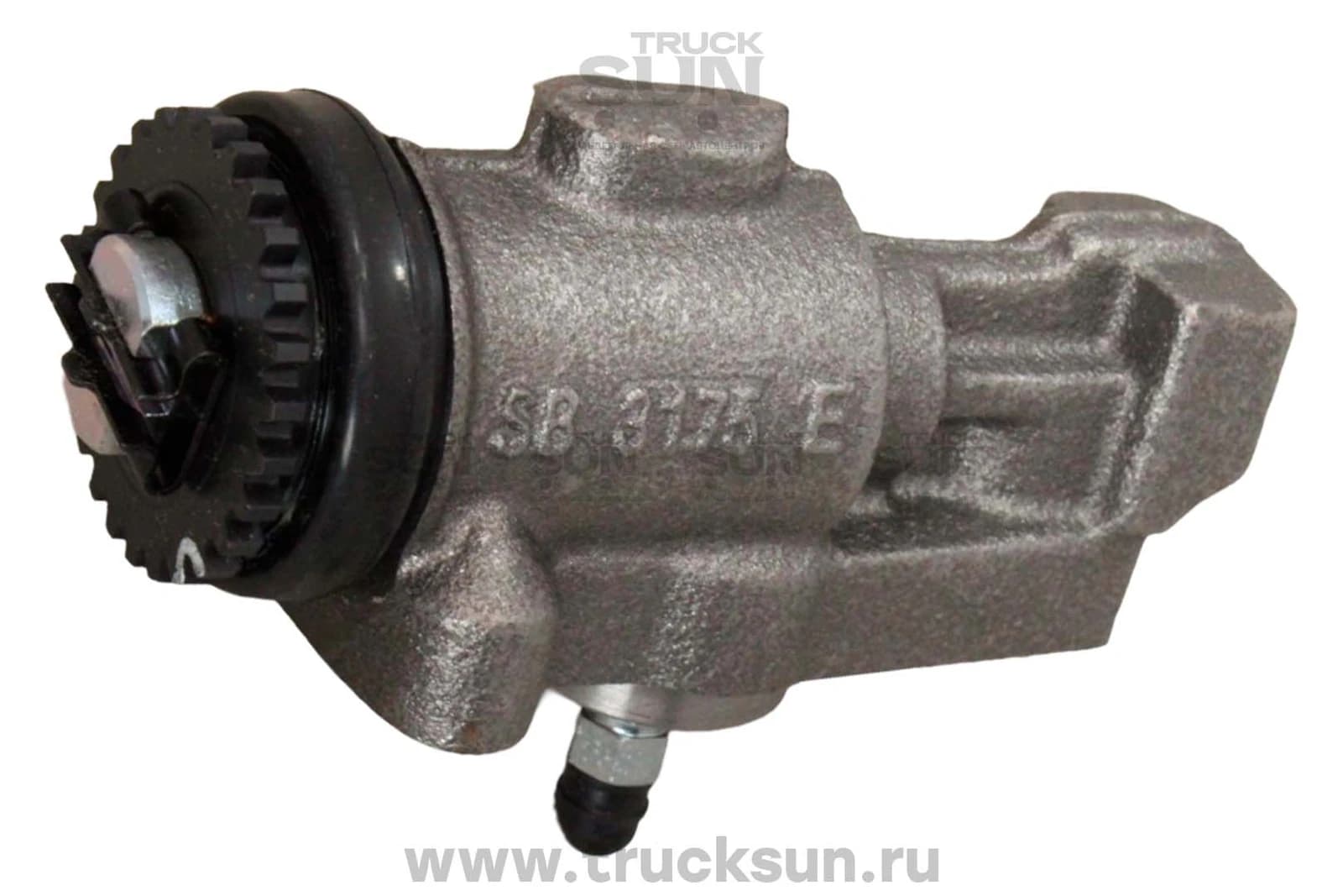 Цилиндр тормозной рабочий FR RH DOWN D4GA HD78 штуцер, изображение 1 из 2