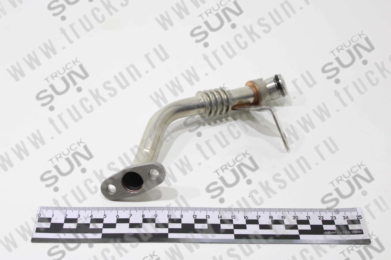 Патрубок слива масла с турбокомпрессора D4GA County (26850-48000), изображение 3 из 4