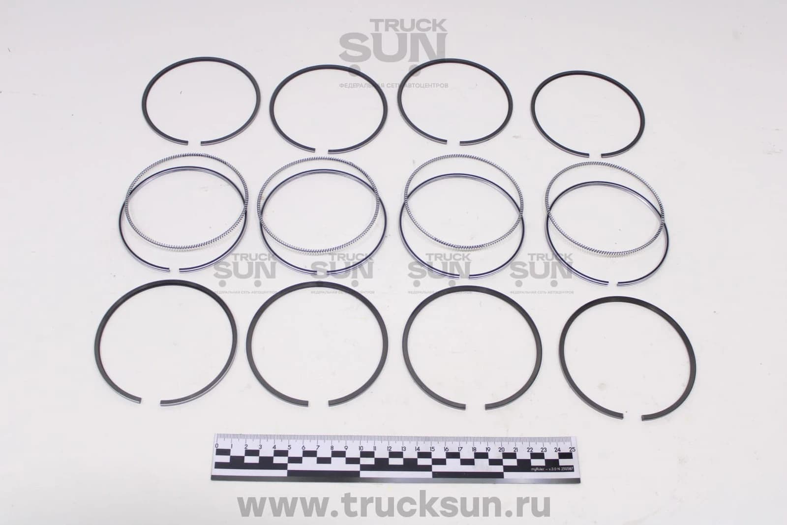 Кольца поршневые STD D4AL/D4AE HD72/Chorus, изображение 2 из 2