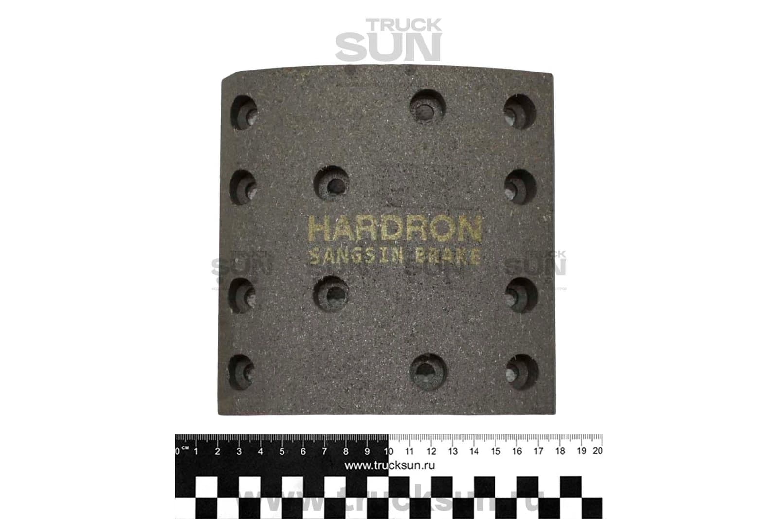 Накладка тормозная FR/RR HD120 R19.5 R2
