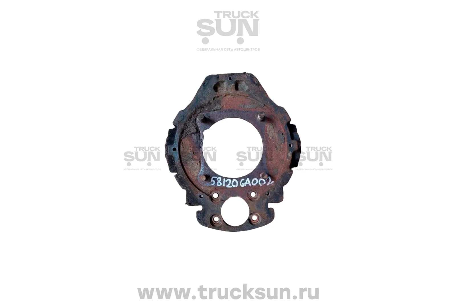 Тормозной щит UP LH HD120 D6GA (58120-6A002) Б/У, изображение 1 из 2