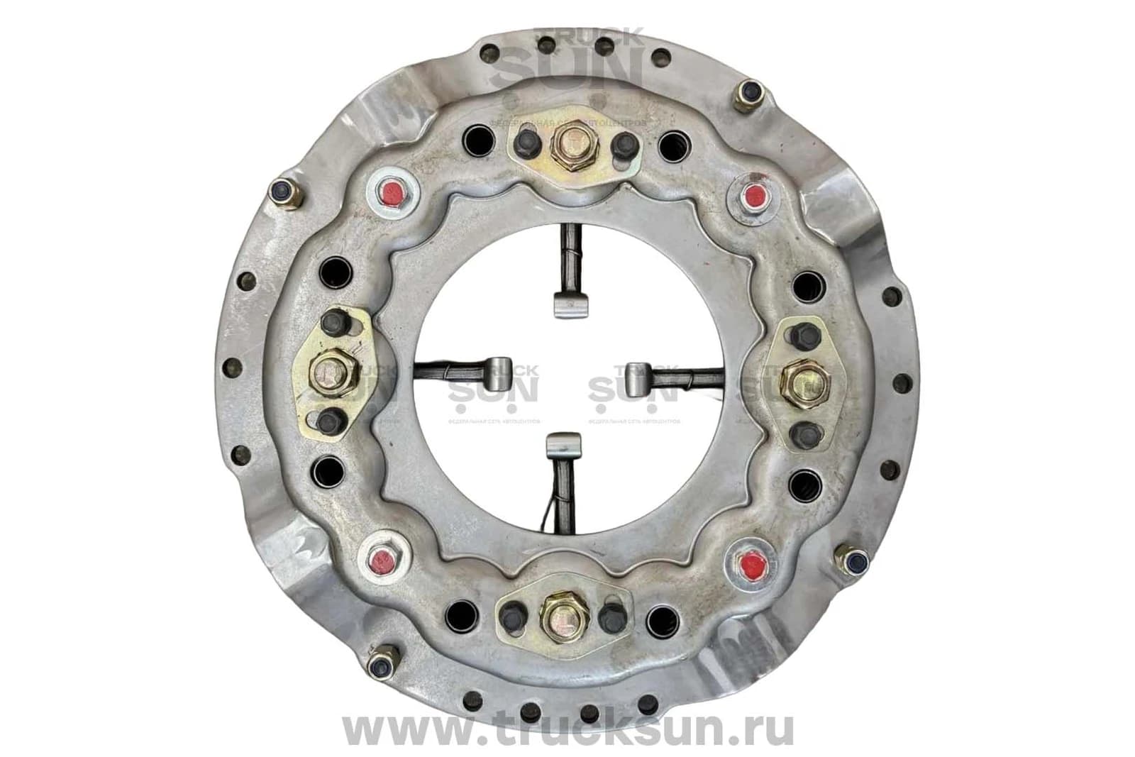 Корзина сцепления 4HK1 FSR90 350x220x379 LS кпп MZW6P диск 14", изображение 1 из 2