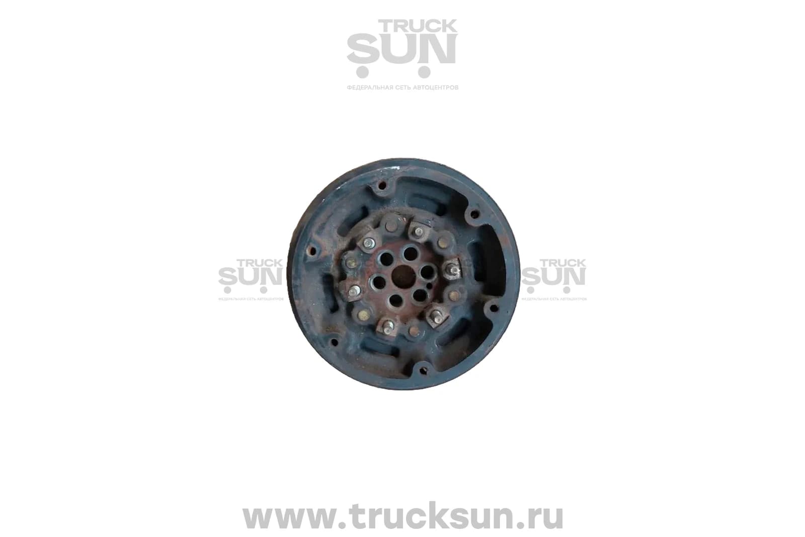 Шкиф коленчатого вала D6GA HD120 Б/У, изображение 2 из 3