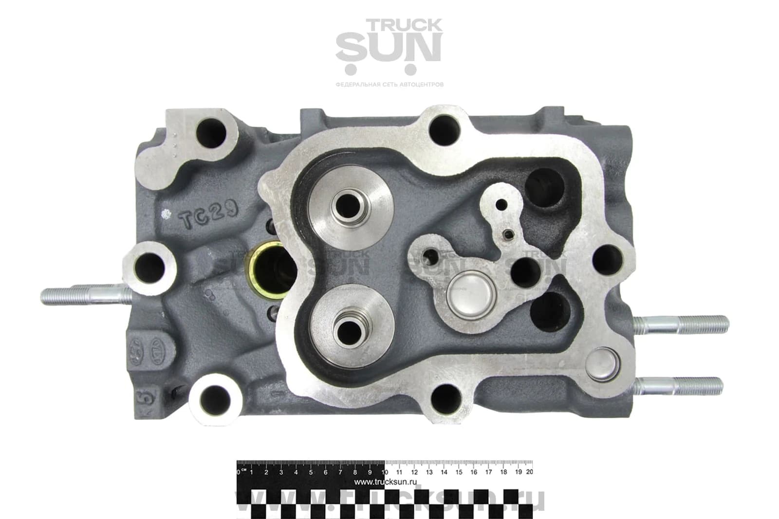ГБЦ D6AB HD170/D6AC HD450 (22100-83401,22100-83402), изображение 2 из 5