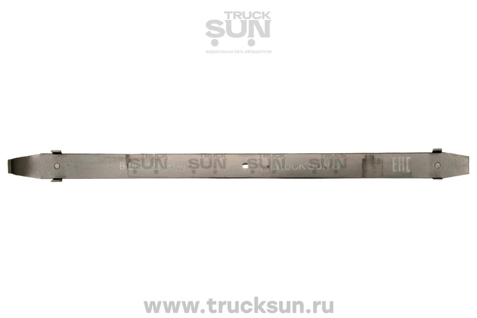 Лист рессоры №2 RR NLR85/№4 RR Hino300 3-листовая одинарные колеса, изображение 1 из 2