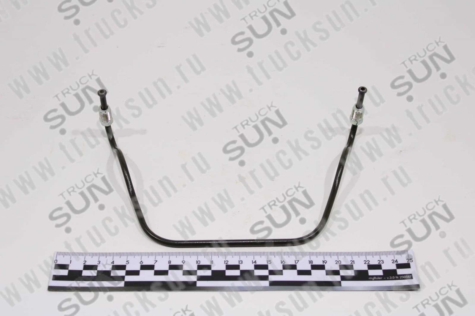 Трубка тормозная ступицы соединяющая RR HD72 (58371-45001) между цилиндрами, изображение 2 из 3