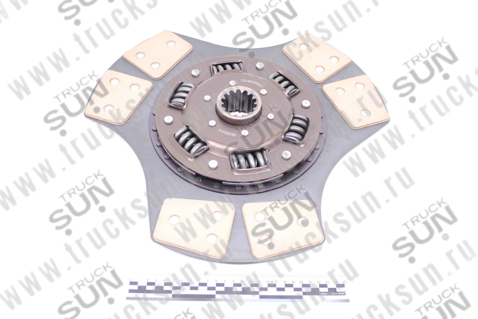 Диск сцепления D6AC/D6CB HD250/260/500/Universe/D6AB HD170 керамический, изображение 2 из 2