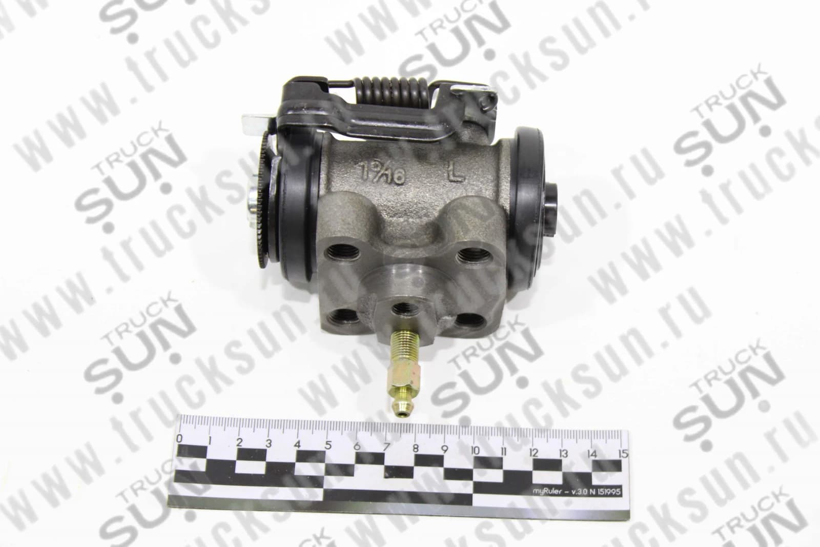 Цилиндр тормозной рабочий RR/LH NQR71/75 (8973588800,IS271,IS1080) Штуцер, изображение 4 из 5