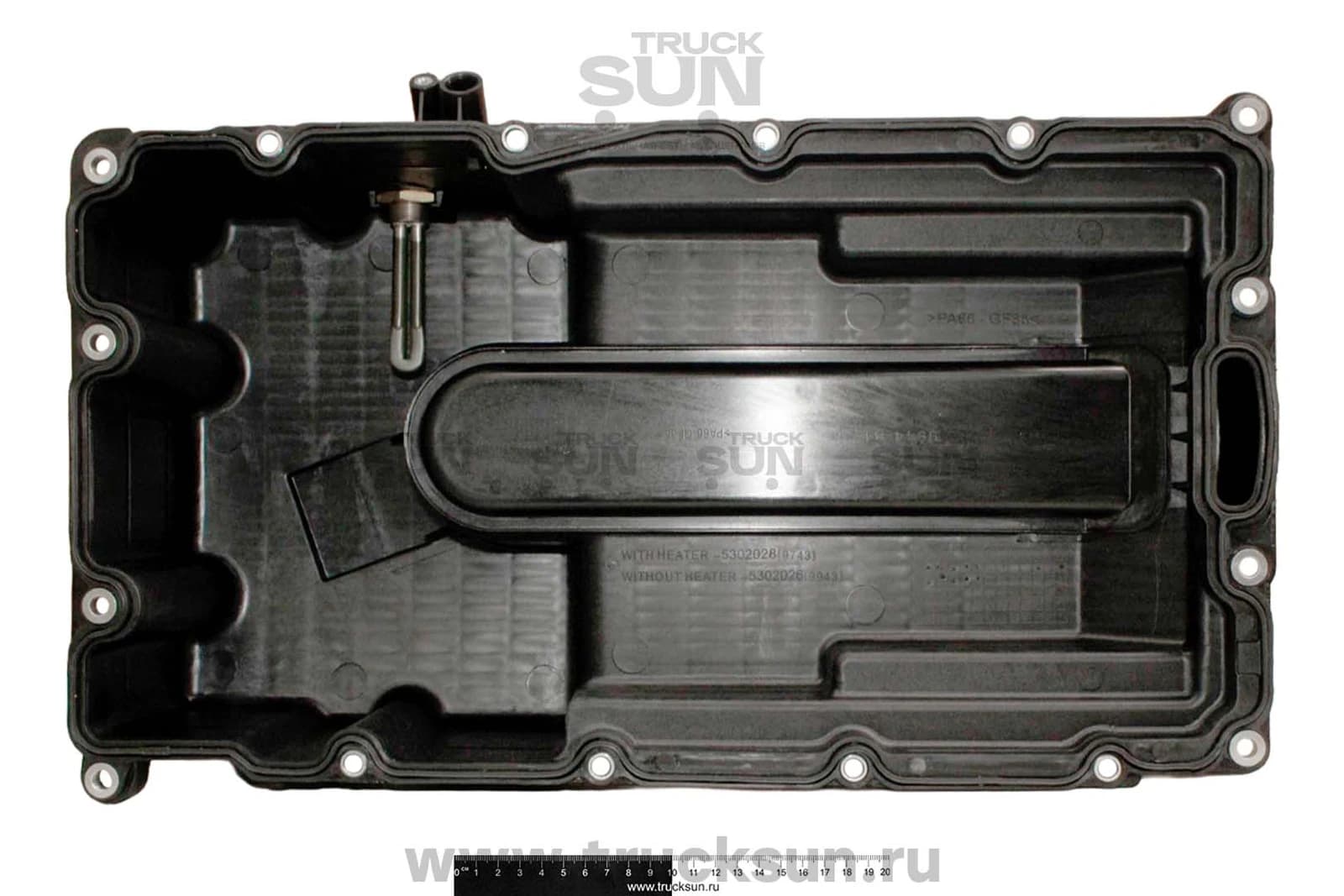 Поддон двигателя ISF3.8 Камаз Компас 9/JAC N90, изображение 2 из 2