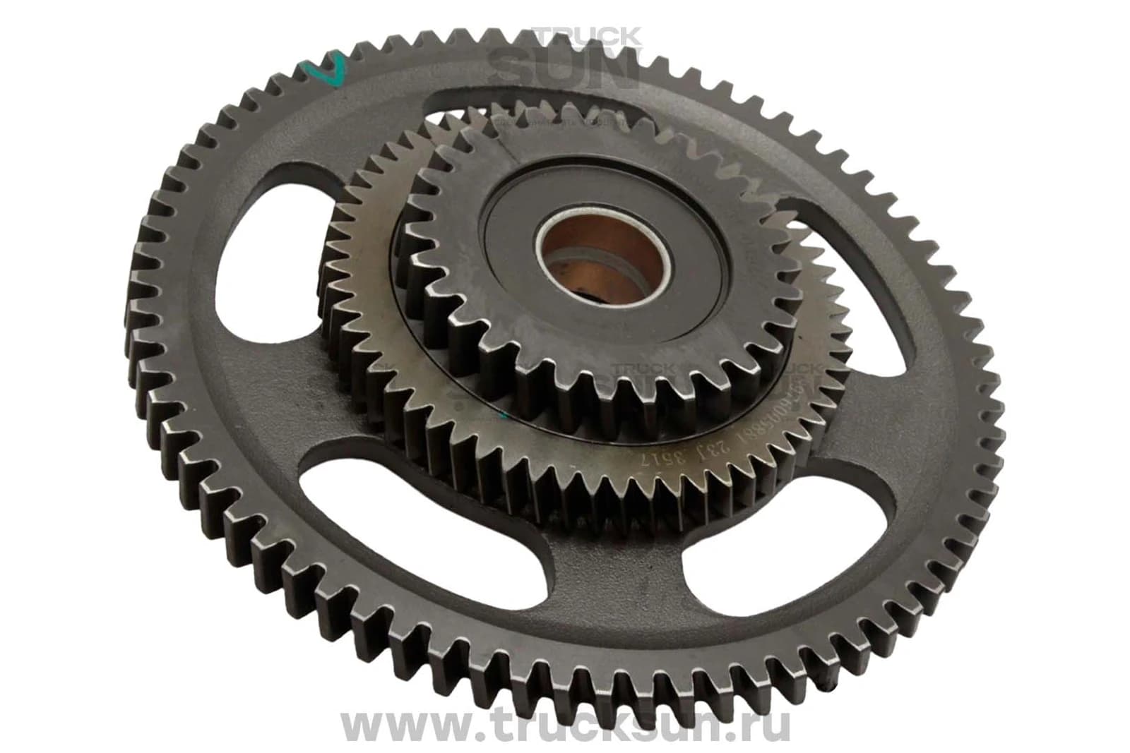 Шестерня ГРМ (А/B) 4HK1/6HK1 NQR90/FSR/NQR75 тройная, Z=72-60-30
