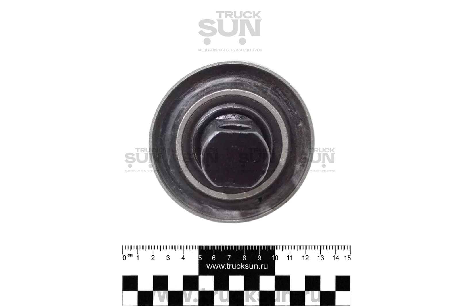 Сайлентблок реактивной тяги HINO/ISUZU 10т (55542-Z2004,Z2008,Z2005,49605-1140,S40JJ-E0090,49305-1140,1515191131,1515190371,MC812666) D=105*52*110, изображение 2 из 2