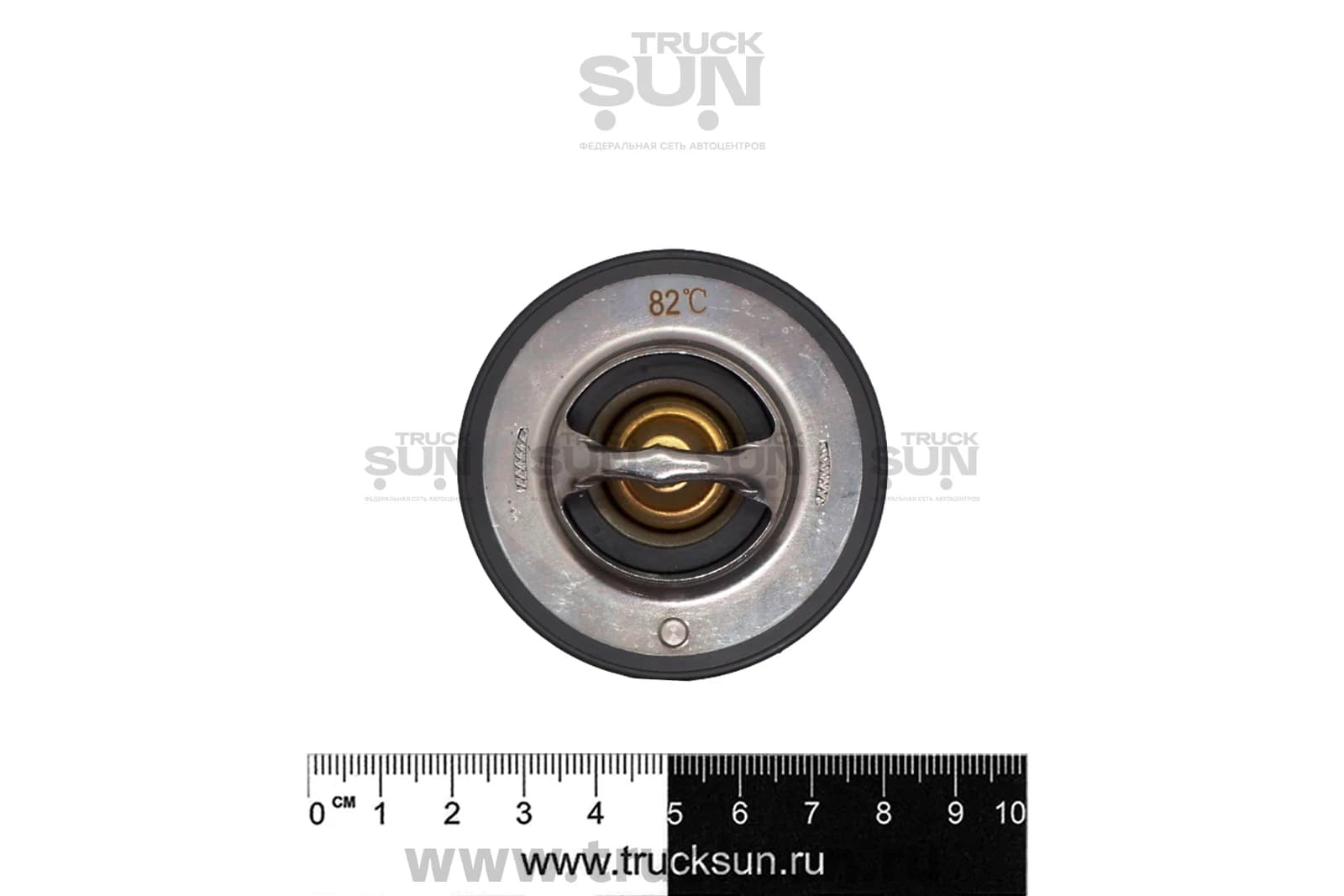 Термостат 6HE1 ISUZU FVR34 82С, изображение 2 из 3