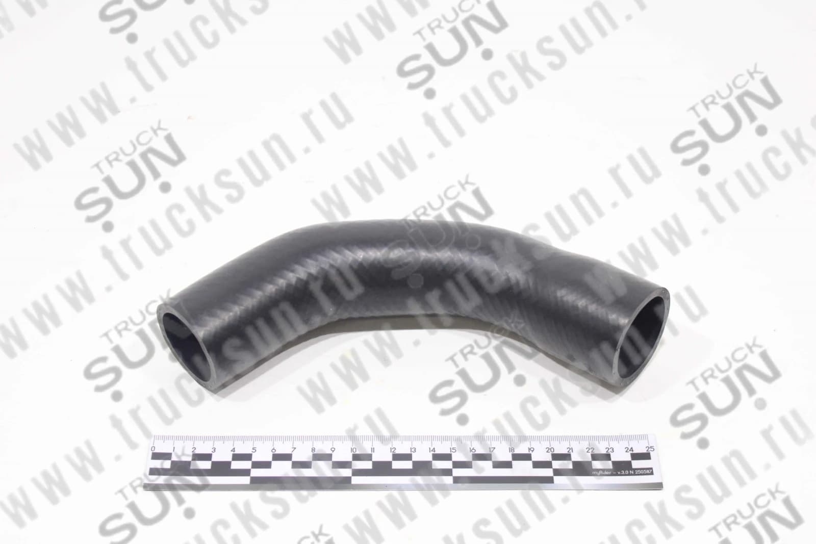 Патрубок радиатора UP D4AL HD72 (25412-5Н000,25412-5H001) как (25412-5H002), под хомут 40-60 мм.