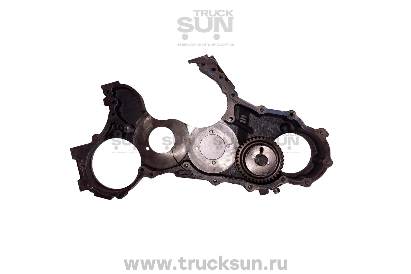 Крышка FR блока цилиндров HD120 D6DA19/22 Б/У