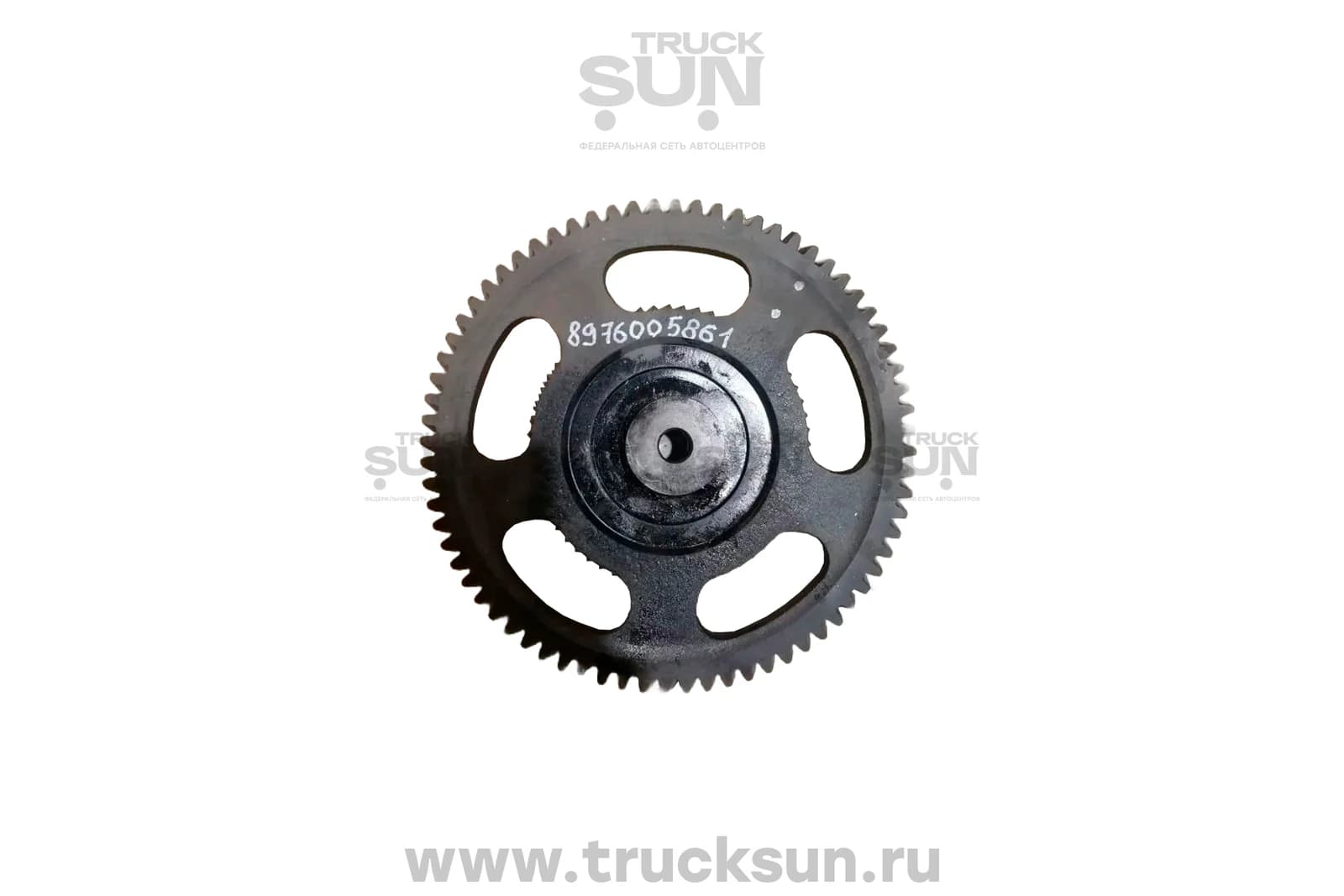 Шестерня ГРМ (А) 4HK1 NQR75 Z=72-60-30 тройная б/у, изображение 1 из 2