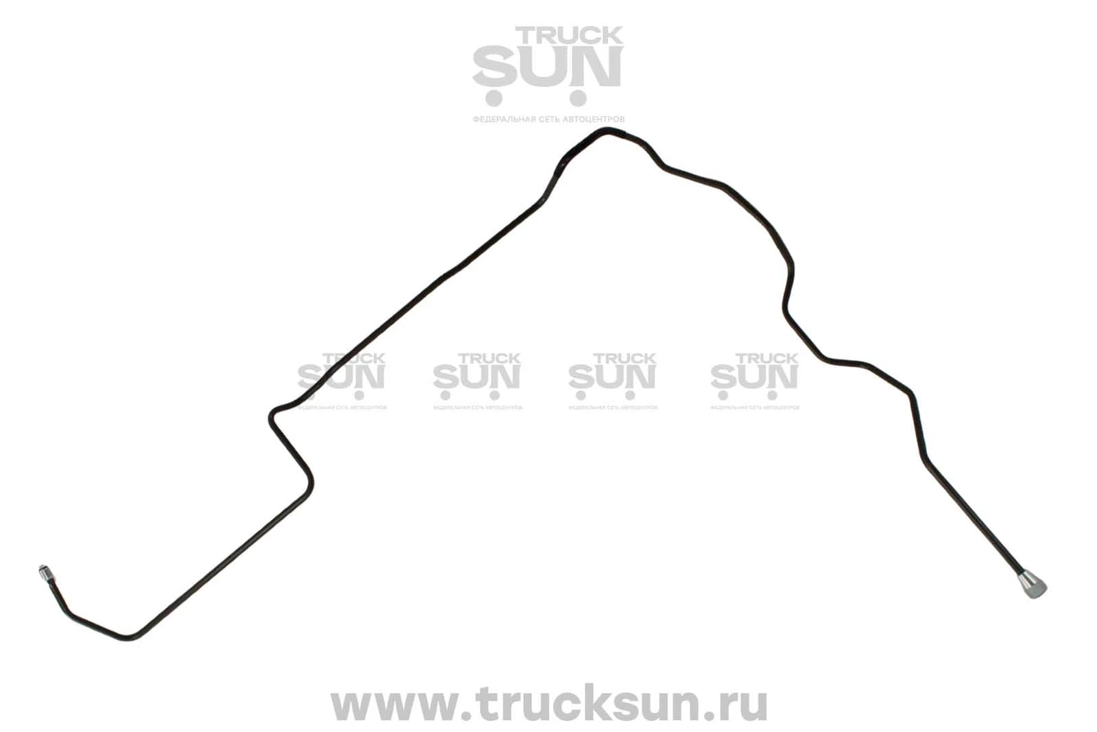 Трубка ГУР подающая от редуктора на бачек 4HK1 NQR75 (8973760911)