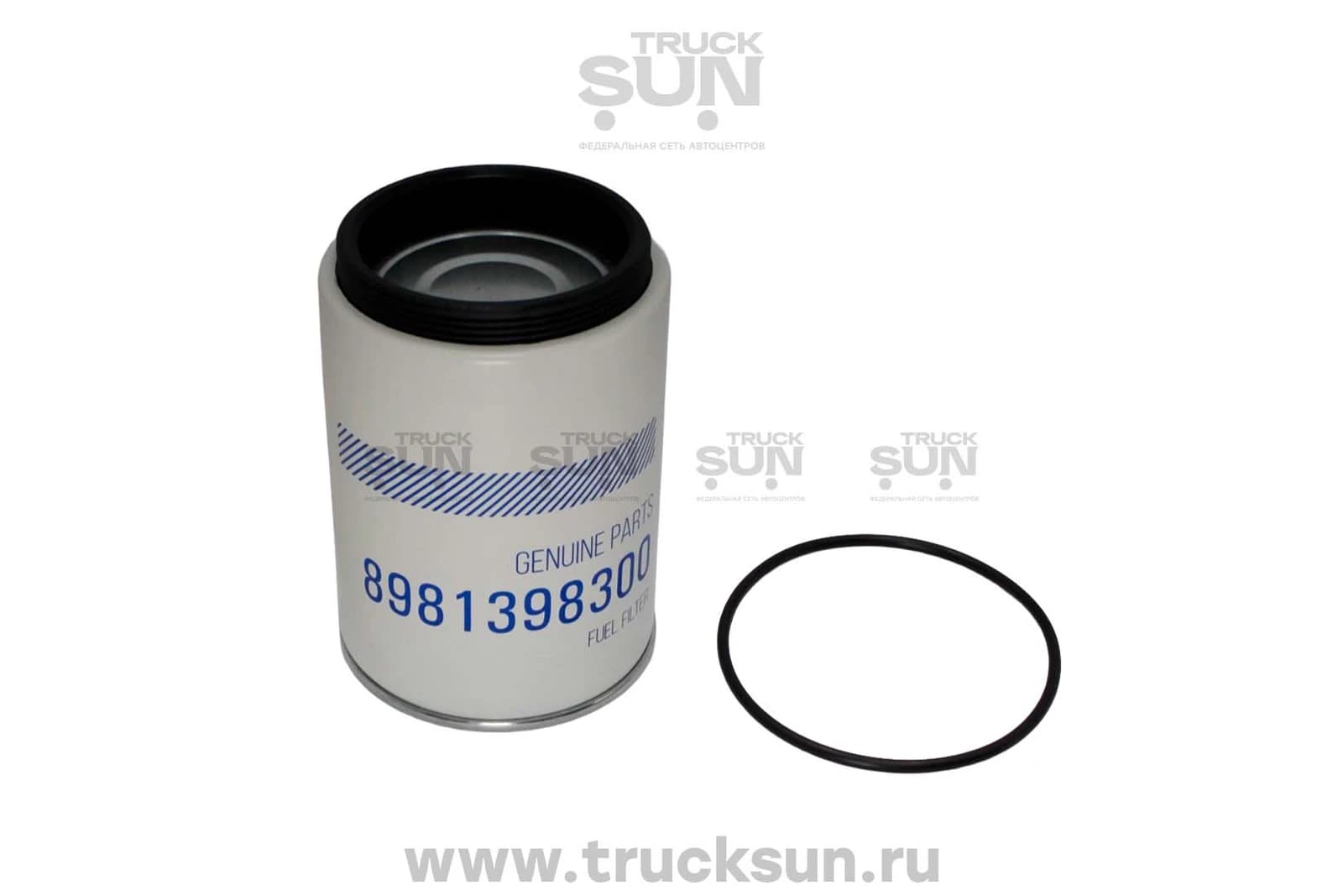 Фильтр топливный HINO500/NLR/NMR/NPR75/90 груб резьба наружняя, резинка по наружке, изображение 3 из 3