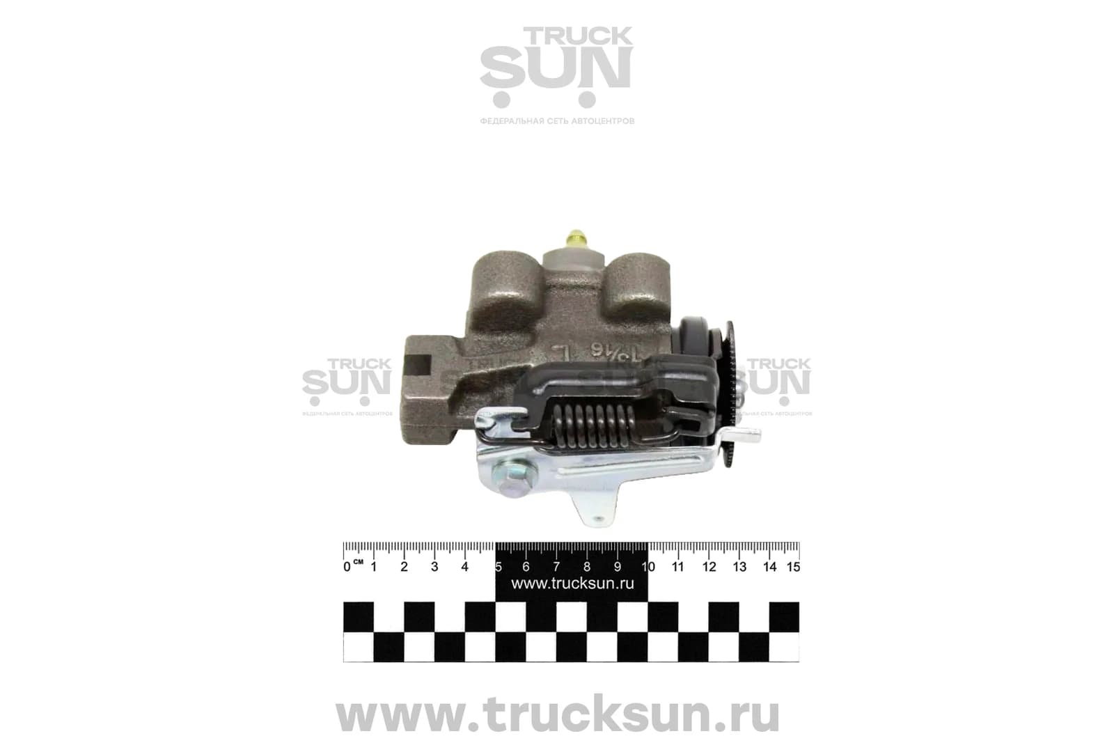Цилиндр тормозной рабочий FR/LH NQR71/75/NPR штуцер, изображение 3 из 4