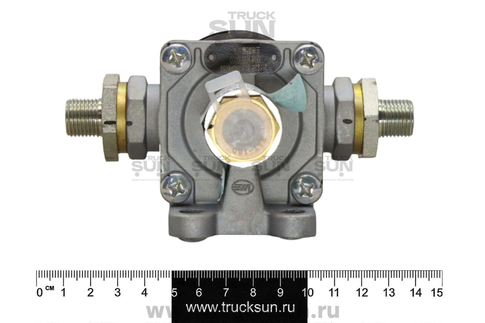 Клапан тормозной пневматический JAC N80/90/120 Камаз Компас 9, изображение 2 из 2