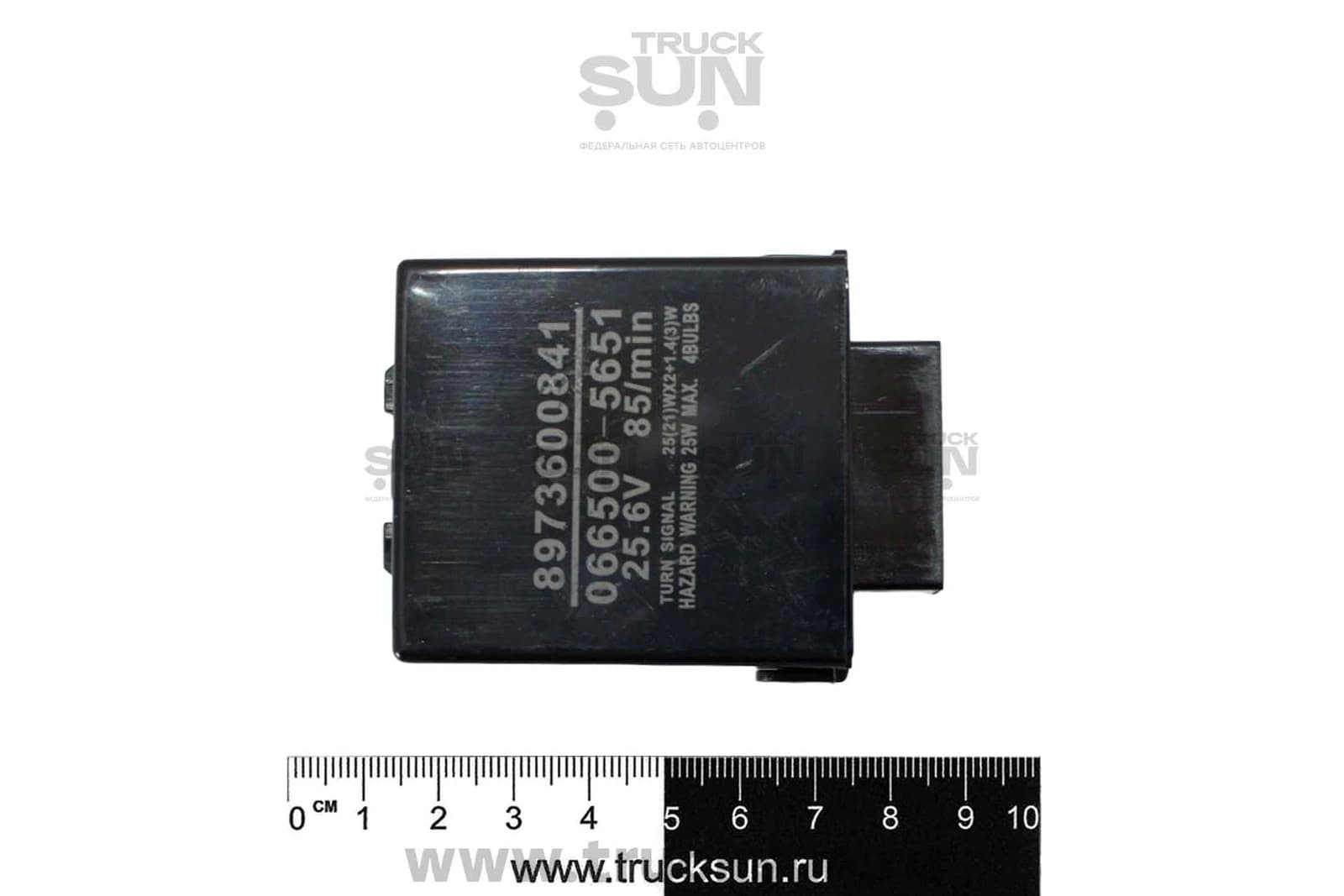 Реле поворотов NQR71/75 (8973600841,8973600840,066500-5651,066500-5650,THS510,WW90052,8970865081,IZ02E073A), изображение 3 из 3