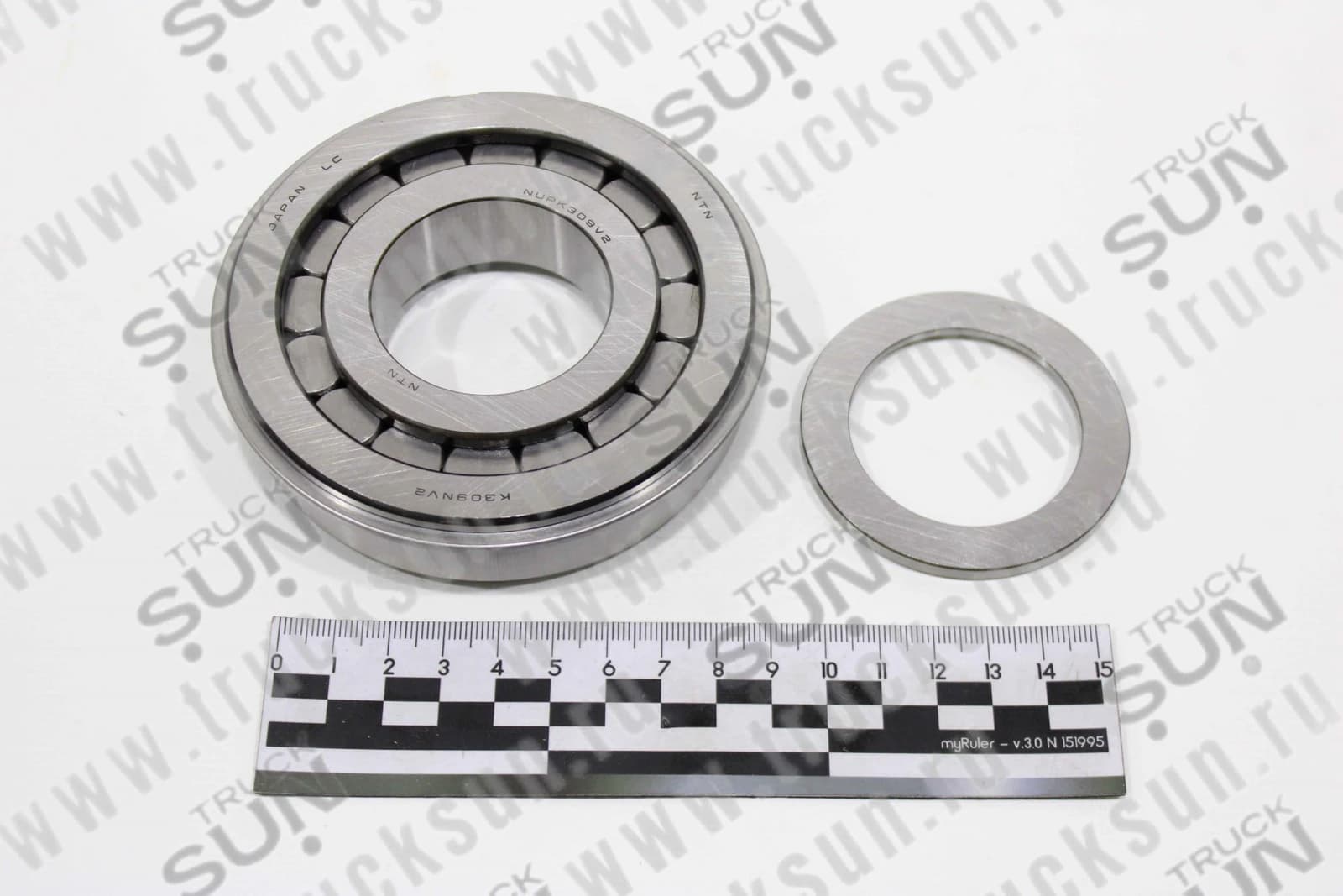 Подшипник вторичного вала LJ06 HINO500 (SZ365-45001,K309NV2/NUPK309V2) 100*45*25, изображение 3 из 3