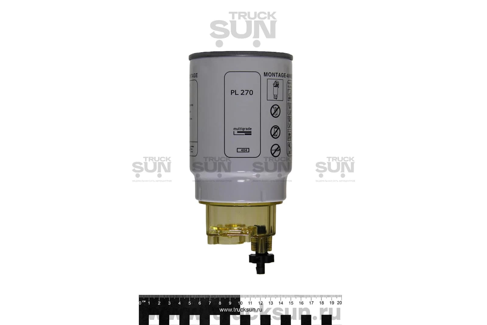 Фильтр топливный NLR/NMR85/NPR75 груб.с колбой