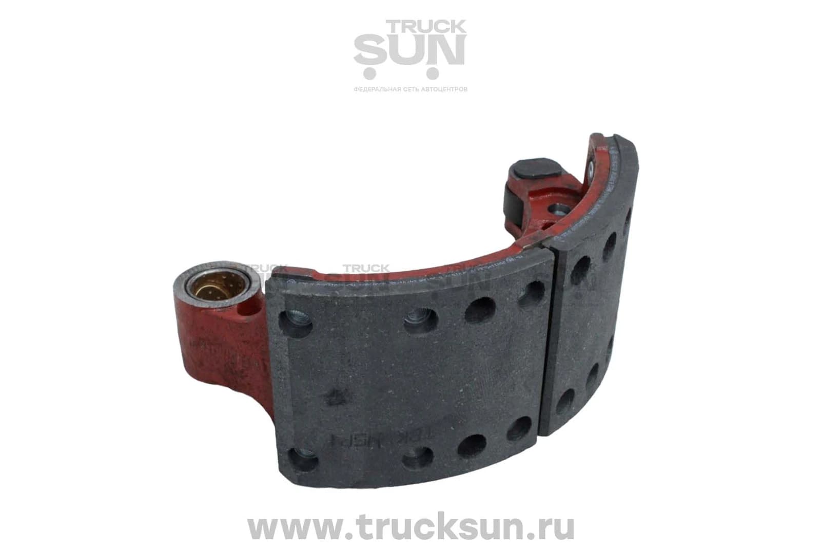 Колодка тормозная FR JAC N90/Компас 9/ ISUZU 700P ВЕРХНЯЯ, изображение 1 из 4