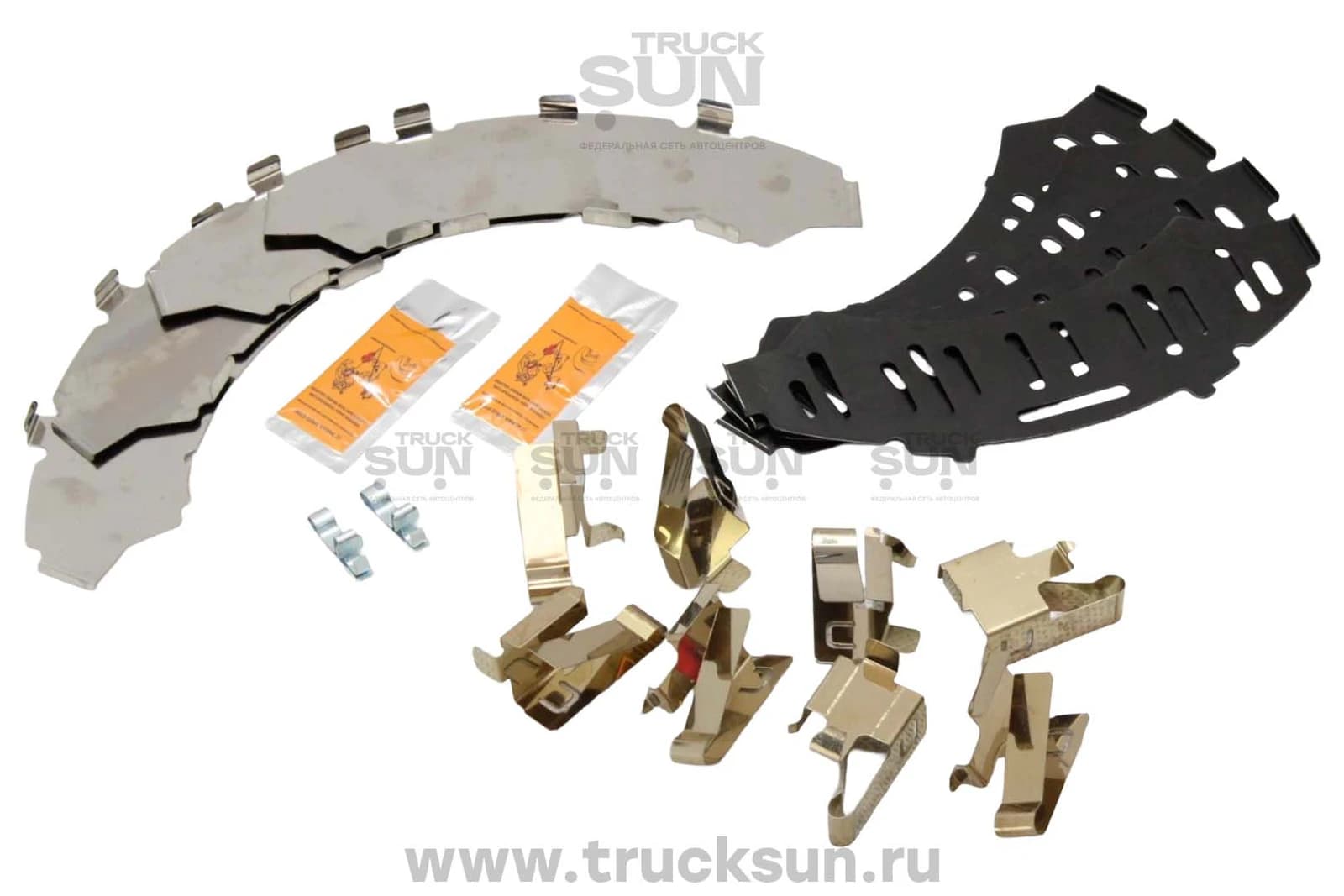 Зажимы крепления колодок тормозных FR/RR HINO300 Евро4/NPR evro5