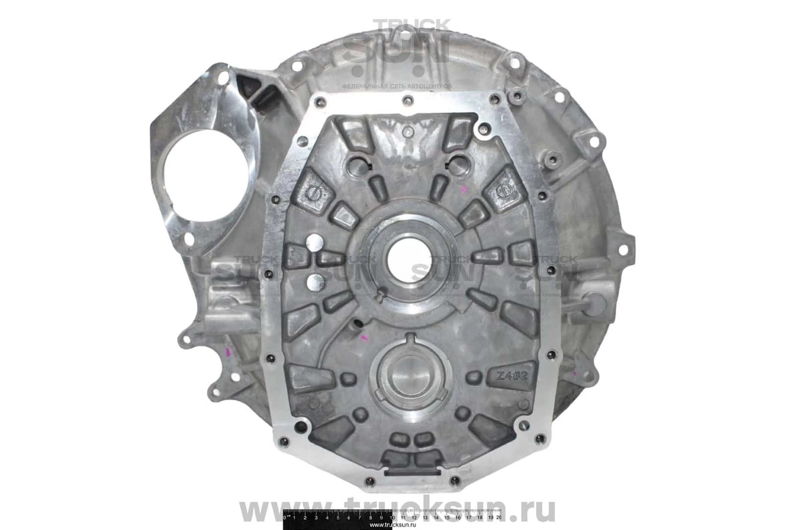 Корпус КПП NQR90 MZZ6U колокол, изображение 2 из 3
