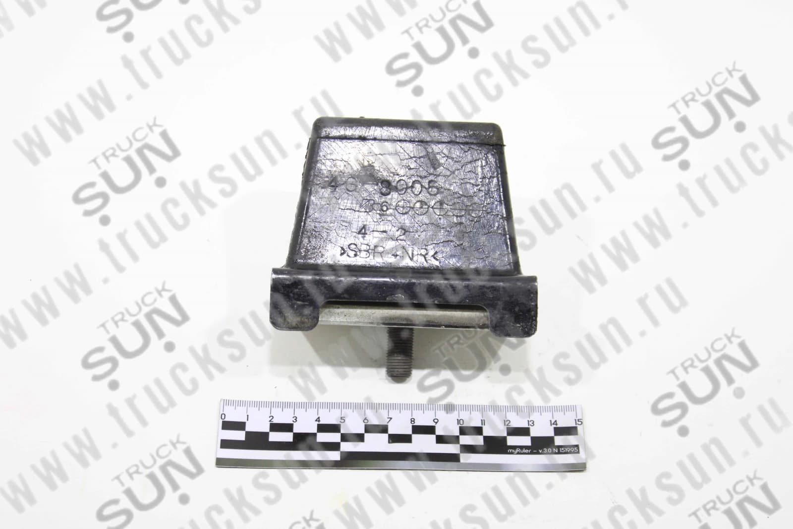 Отбойник рессоры RR центральный на раме NQR71/75 (8981873420,8943794701,SIZ-5261)