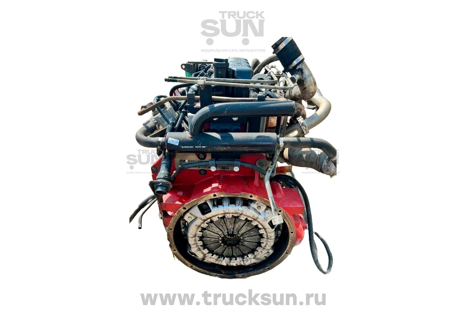 Двигатель ISF3.8 JAC N75/80/90 ЕВРО5 нет турбины б/у, изображение 1 из 4