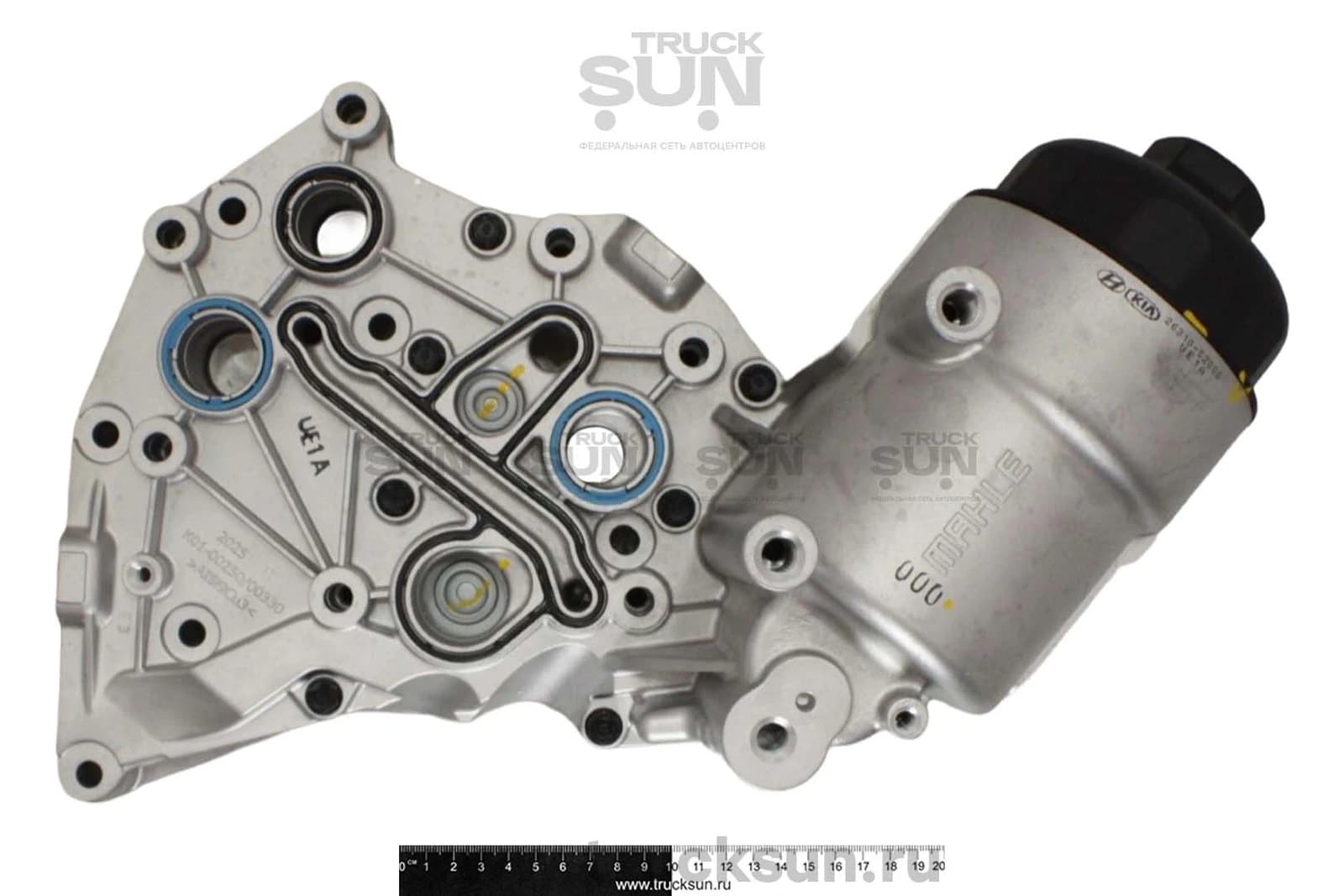 Корпус масляного фильтра D4GA/D6GA, изображение 2 из 3