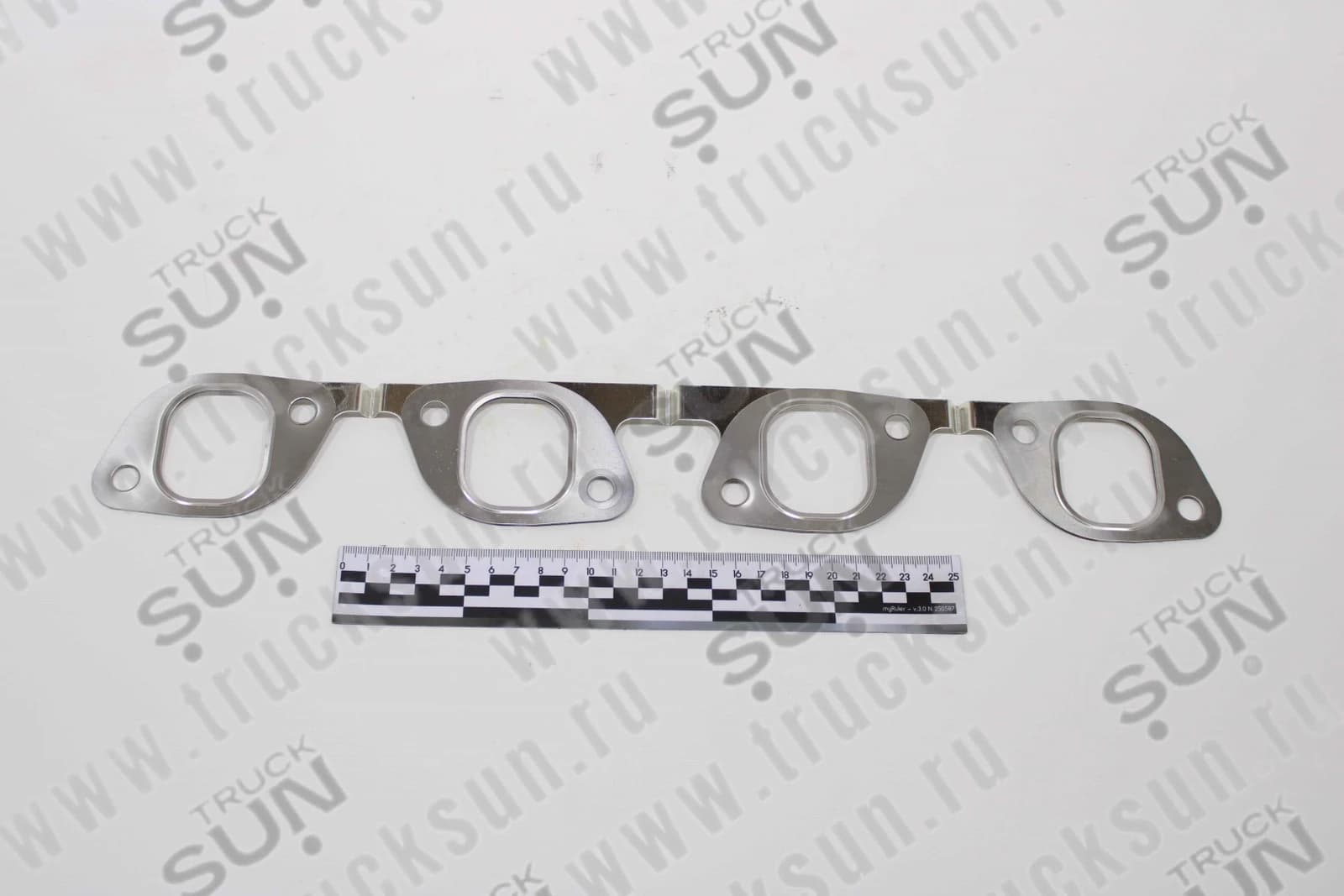 Прокладка коллектора выпускного 4HG1/4HF1/4HK1 NQR71/75 (8971464990,8971464992,8971464990), изображение 2 из 2