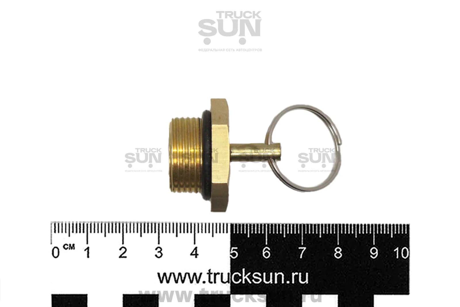 Клапан ресивера (сливной) HOWO T5G/C7H), изображение 2 из 2
